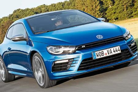 VW Scirocco R 2.0 TSI, Frontansicht
