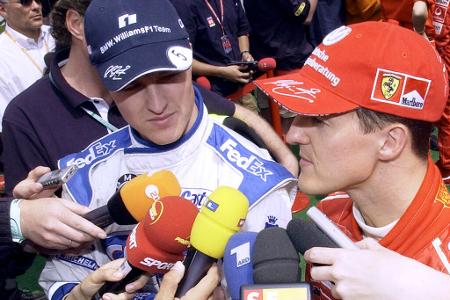 'Böse gesagt kann man meinen: Okay, ein schneller Fahrer weniger.' (Zum Rücktritt von Bruder Michael Schumacher)