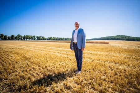 Bauernpräsident Joachim Rukwied. Das trockene Frühjahr stellte Bauern in manchen Regionen vor Probleme. Bauernpräsident Joachim Rukwied. Das trockene Frühjahr stellte Bauern in manchen Regionen vor Probleme.
