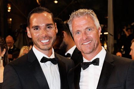 Ralf Schumacher wird 50: Partner Étienne gratuliert mit Kussfoto