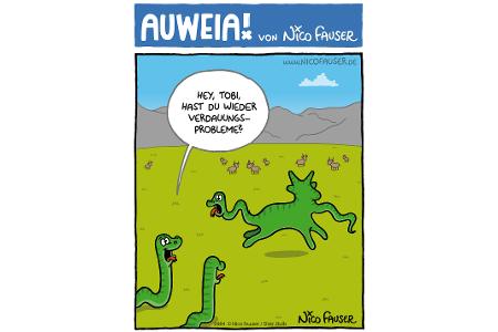 Alltäglicher Humor und Vögel