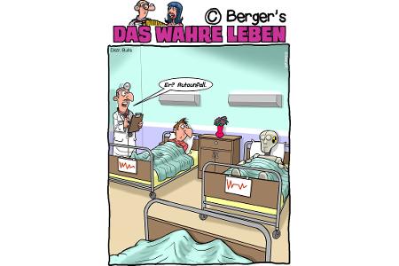 Cartoons mit wahren Lebensgeschichten