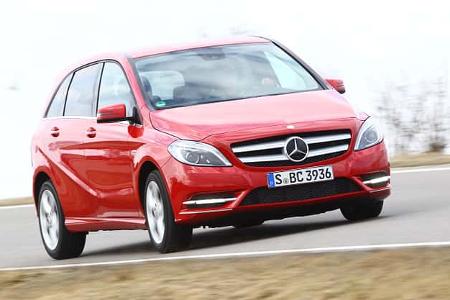 Mercedes B 200, Frontansicht