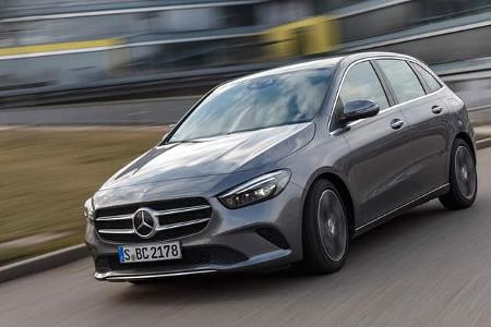Mercedes B200d, Interieur