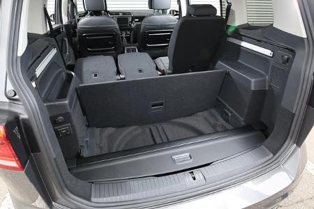 VW Touran 2.0 TDI SCR, Kofferraum