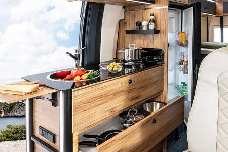 Karmann, Dexter, Campingbus, Küche