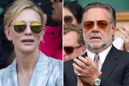 Tag zwei in Wimbledon: Cate Blanchett, Russell Crowe & Co. am Platz