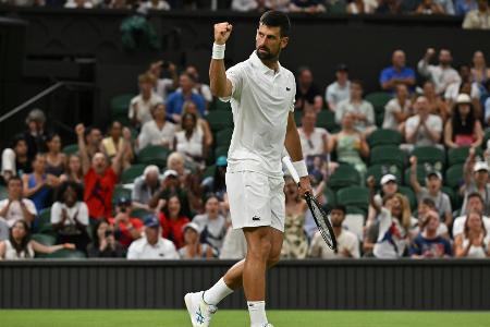Jagd nach Titel Nummer acht: Djokovic schlägt Müller Jagd nach Titel Nummer acht: Djokovic schlägt Müller