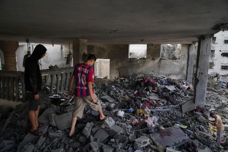 Die Verwüstungen durch den Krieg in Gaza sind verheerend. (Archivbild)