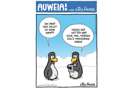 Alltäglicher Humor und Vögel