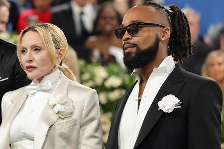 Madonna und Akeem Morris
