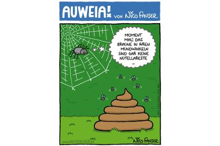 Alltäglicher Humor und Vögel