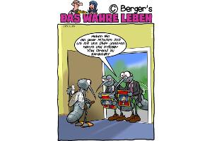 Cartoons mit wahren Lebensgeschichten