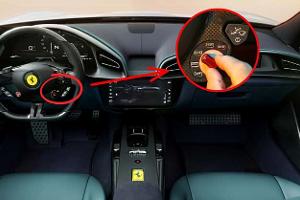 Ferrari tauscht Touchsteuerung gegen Knöpfe