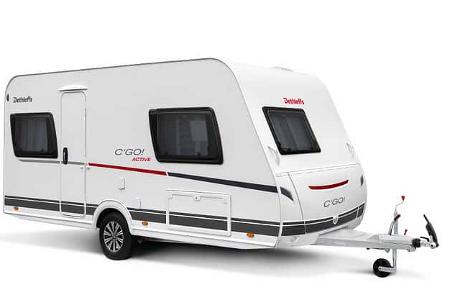 Dethleffs C'Go 475 FR Active (2026), Außenfoto, Freisteller Dethleffs C'Go 475 FR Active (2026), Außenfoto, Freisteller
