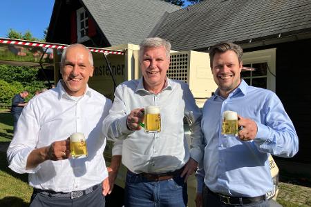 Die Brauerei Veltins hat im ersten Halbjahr 2025 ein Absatzplus von 2,3 Prozent erzielt. 