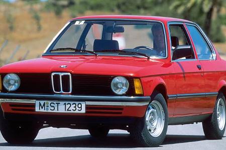 BMW Dreier (E21), Frontansicht BMW Dreier (E21), Frontansicht