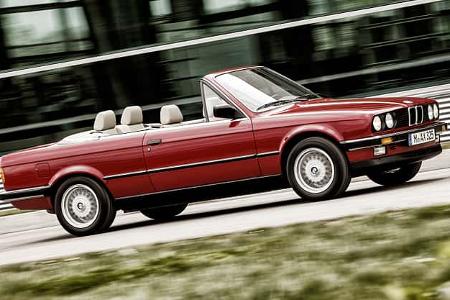 BMW Dreier E30 Cabriolet, Seitenansicht