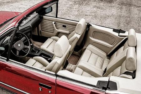 BMW Dreier E30 Cabriolet, Interieur, Sitze