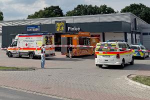 Mann im Emsland schwer verletzt - Polizeieinsatz