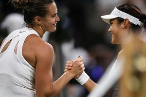 Wimbledon: Sabalenka wirft Raducanu aus dem Turnier