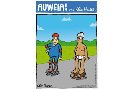 Alltäglicher Humor und Vögel