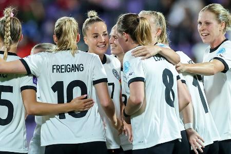 Traumquoten für DFB-Frauen: Mehr als 8 Millionen verfolgen EM-Auftakt Traumquoten für DFB-Frauen: Mehr als 8 Millionen verfolgen EM-Auftakt