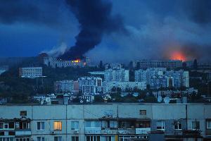 Heftige Drohnenangriffe in der Ukraine - Verletzte