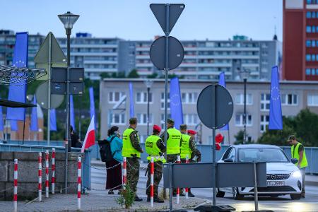 Jetzt wird auf beiden Seiten der Grenze kontrolliert.