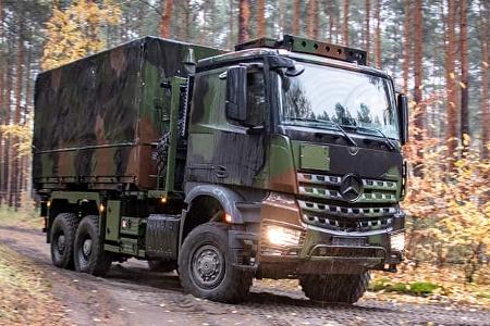 06/2025 Mercedes Arocs Daimler Trucks Militär Bundeswehr