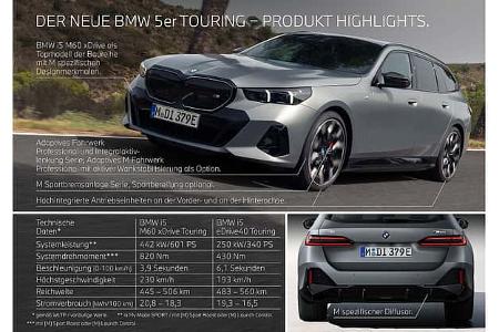 BMW 5er Touring Highlights
