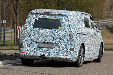 Erlkönig Mercedes VLE