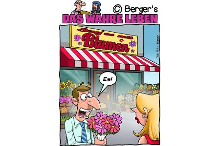 Cartoons mit wahren Lebensgeschichten