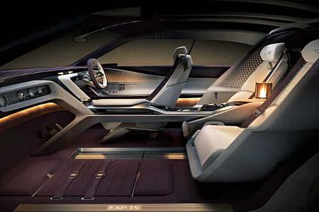 Bentley EXP 15 Elektro-Studie