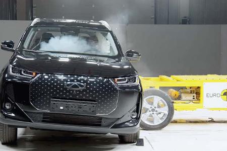 EuroNCAP Crashtest Chery Tiggo 7