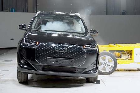 EuroNCAP Crashtest Chery Tiggo 7
