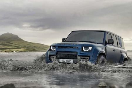05/2025 Land Rover Defender Facelift Modelljahr 2026