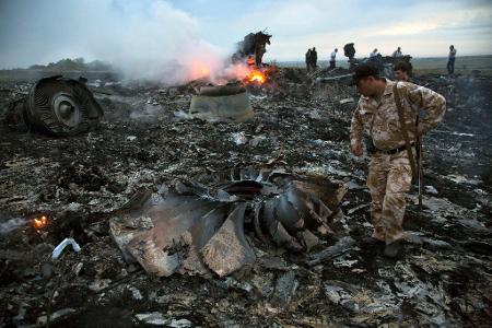Elf Jahre ist der Abschuss der Passagiermaschine über der Ostukraine bereits her. (Archivbild) Elf Jahre ist der Abschuss der Passagiermaschine über der Ostukraine bereits her. (Archivbild)