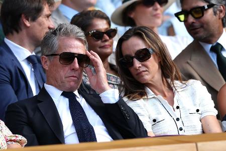 In Wimbledon eingeschlafen: So lacht das Internet über Hugh Grant