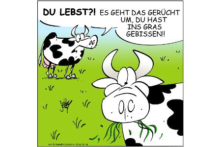 Cartoons zu trendigen Themen