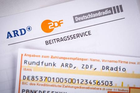 Rundfunkbeitrag GEZ mit Überweisungsschein Rundfunkbeitrag GEZ mit Überweisungsschein