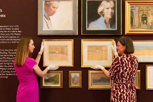 König Charles zeigt seine private Kunstsammlung im Buckingham-Palast
