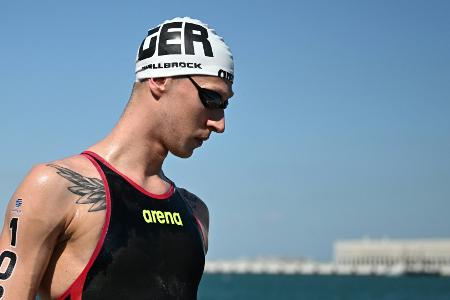 Freiwasser: Erstes WM-Training bei 30,5 Grad Wassertemperatur