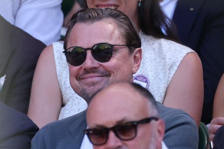 Wimbledon: Leonardo DiCaprio ausnahmsweise ganz ohne Cap