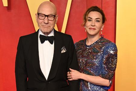 Patrick Stewart und Sunny Ozell