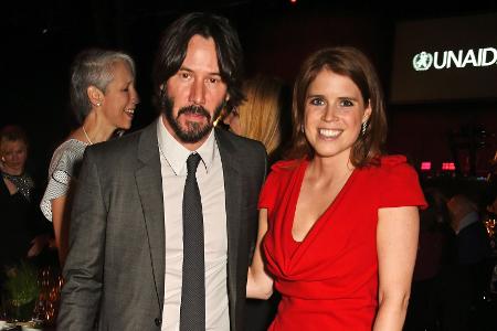 Keanu Reeves und Prinzessin Eugenie