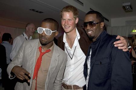 Kanye West, Prinz Harry und Diddy