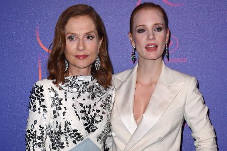 Isabelle Huppert und Jessica Chastain
