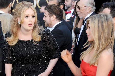 Adele und Jennifer Aniston
