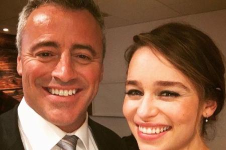 Emilia Clarke und Matt LeBlanc